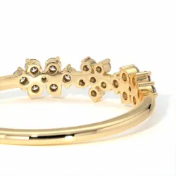 Half-Alliantie Diamanten Champs-Élysées - Parijs Collectie | Celinni