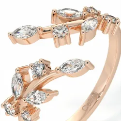 Half-Alliance Diamonds Saint-Germain - Paris Collection | Celinni