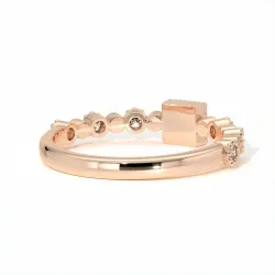 Demi-Alliance Diamants Bastille – Collection Paris | Celinni