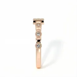 Half-Alliance Diamonds Bastille - Paris Collection | Celinni