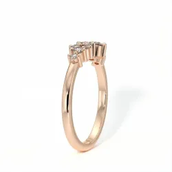 Demi-Alliance Diamants Étoile – Collection Paris | Celinni