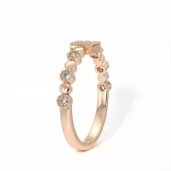 Half-Alliantie Diamanten Bastille - Parijs Collectie | Celinni