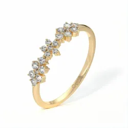 Half-Alliantie Diamanten Champs-Élysées - Parijs Collectie | Celinni