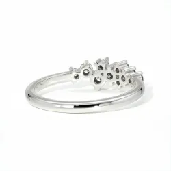 Demi-Alliance Diamants Étoile – Collection Paris | Celinni