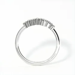 Demi-Alliance Diamants Étoile – Collection Paris | Celinni