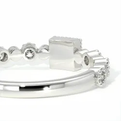 Half-Alliance Diamonds Bastille - Paris Collection | Celinni