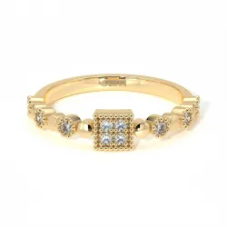 Half-Alliantie Diamanten Bastille - Parijs Collectie | Celinni