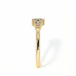 Demi-Alliance Diamants Étoile – Collection Paris | Celinni