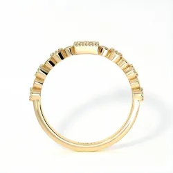 Half-Alliance Diamonds Bastille - Paris Collection | Celinni