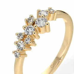 Media Alianza Diamantes Estrella - Colección París | Celinni