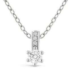 Pendentif Diamants Naturels Annette en Or 18K