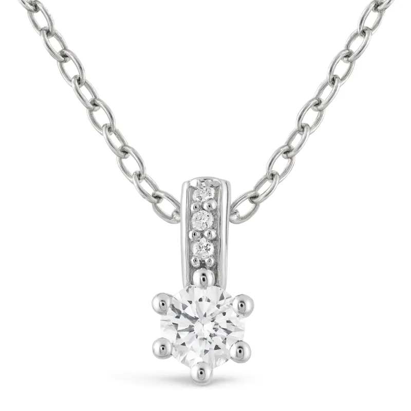 Pendentif Diamants Naturels Annette en Or 18K