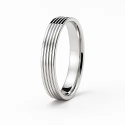 June heren trouwring – 18K goud of platina 950 | Celinni