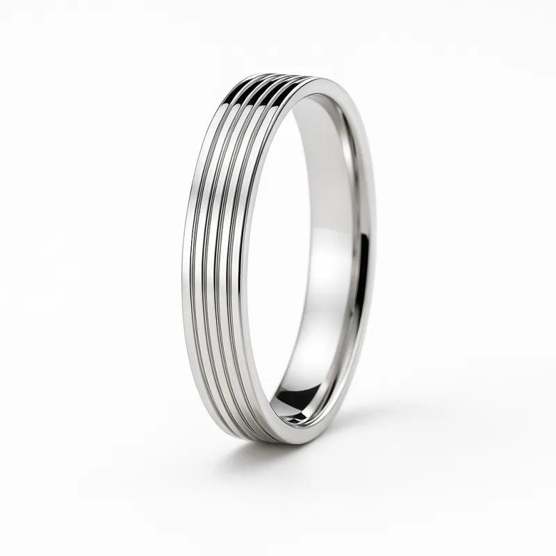 June heren trouwring – 18K goud of platina 950 | Celinni