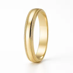 Alliance Mariage Bearn Homme or jaune 18K