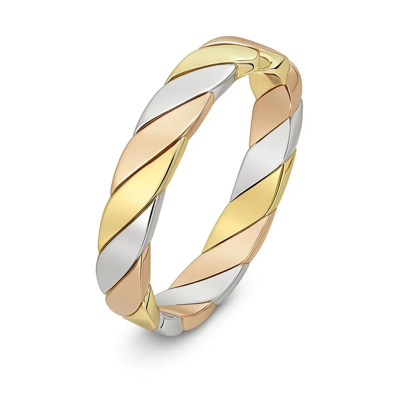 Alliance Mariage Elysée Tricolore Homme