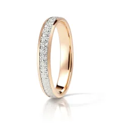 Alliance mariage homme Floccus – Or 18K et Diamants