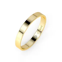 copy of Bague Mariage Ruban Prestige Or Jaune 18k Largeur 1,5 mm