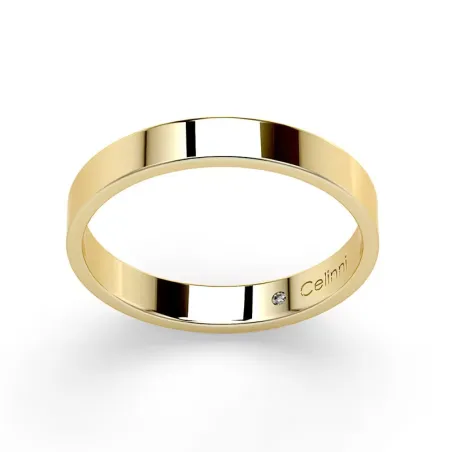 Ruban Prestige Trouwring in 18K Geelgoud – 3 mm