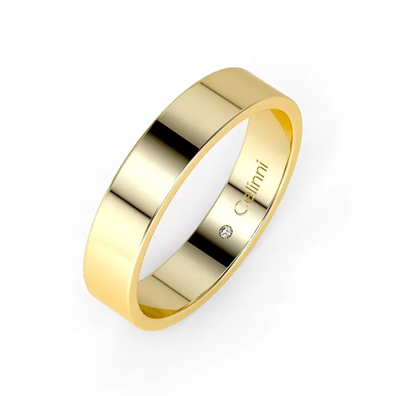 copy of Bague Mariage Ruban Prestige Or Jaune 18k Largeur 1,5 mm