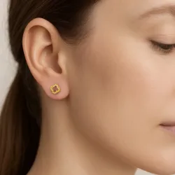 Pendientes Chance Oro amarillo 18K