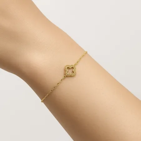 18K Geelgouden Kans Armband