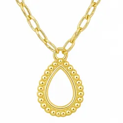 Anhänger Goldtropfen 18K Gelbgold