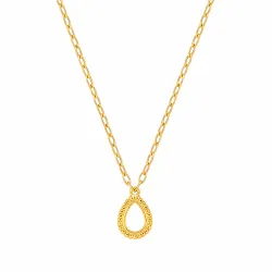 Pendentif goutte en or jaune 18 carats – bijou élégant | Celinni
