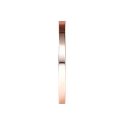 Ruban Prestige 18K Rose Gold Wedding Band 1.5 mm | Celinni