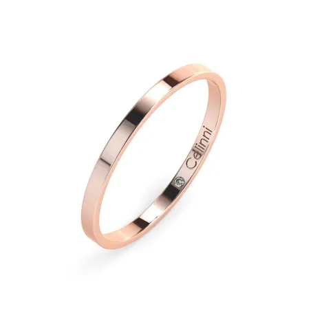 Ruban Prestige 18K Rose Gold Wedding Band – 1.5 mm
