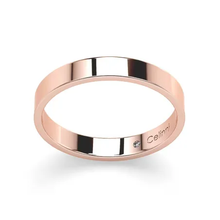 Ruban Prestige Trouwring in 18K Roségoud – 3 mm