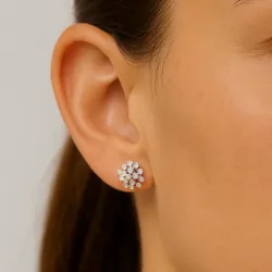 Oorknopjes Diamanten Samira | 18K Goud en Diamanten