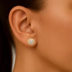 Oorknopjes Diamanten Rita | 18K Goud en Diamanten
