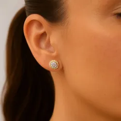 Oorknopjes Diamanten Rita | 18K Goud en Diamanten