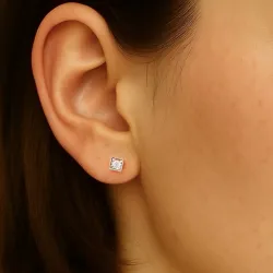 Puces d'Oreilles Diamants Séraphine | Or 18K et Diamants