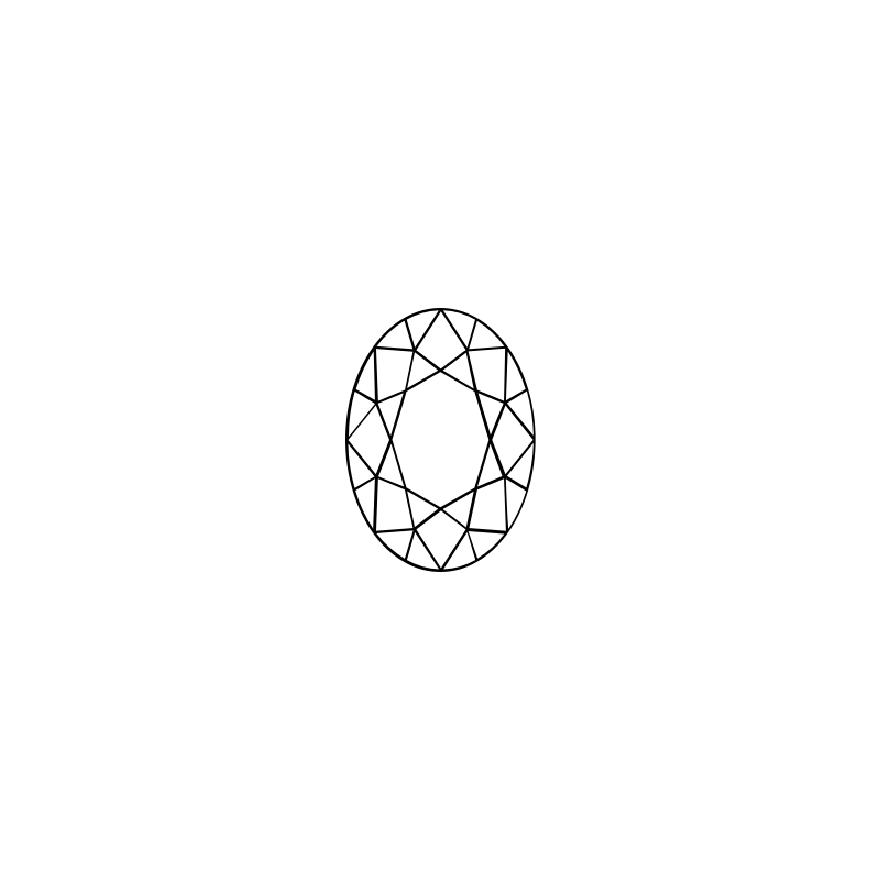 0.7-Carat OVAL Shape Diamond