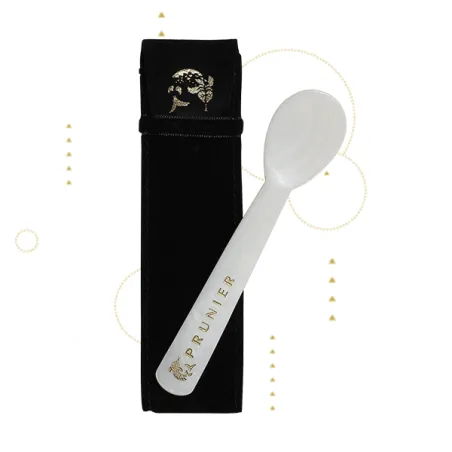 Cuillère à caviar en nacre Prunier