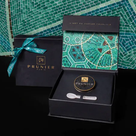 Coffret de caviar Baeri ou Osci&egrave;tre Prunier (30g)