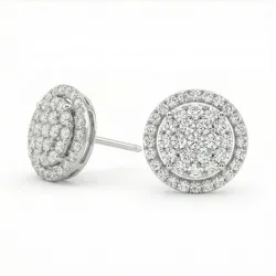 Boucles d’oreilles Liora or blanc 18K diamants 1,44 ct