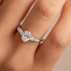 Maria Diamant Ring – Vintage Diamantsolitär von Celinni