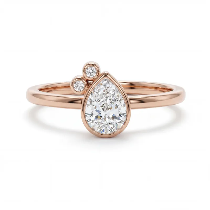 Anillo Claire de Diamante – Colección Solitarios de Diamante