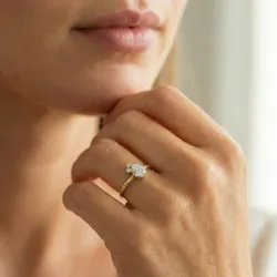 Anillo Claire de Diamante – Colección Solitarios de Diamante