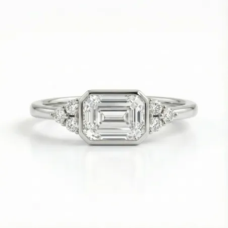 Anillo Eméra de Diamante