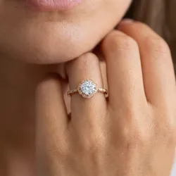 Victoria Diamant Ring – Solitär kollektion Celinni