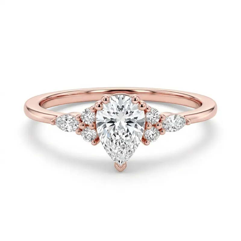 Gladys Diamond Ring – Celinni Collection