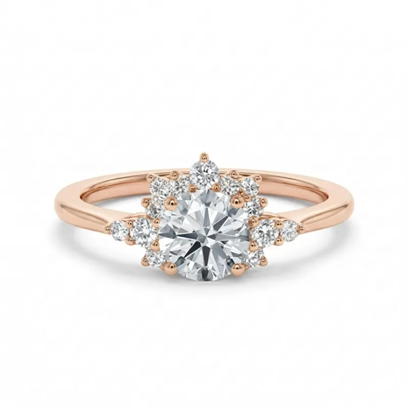 Ama Diamond Ring – Vintage Diamond Solitaires by Celinni