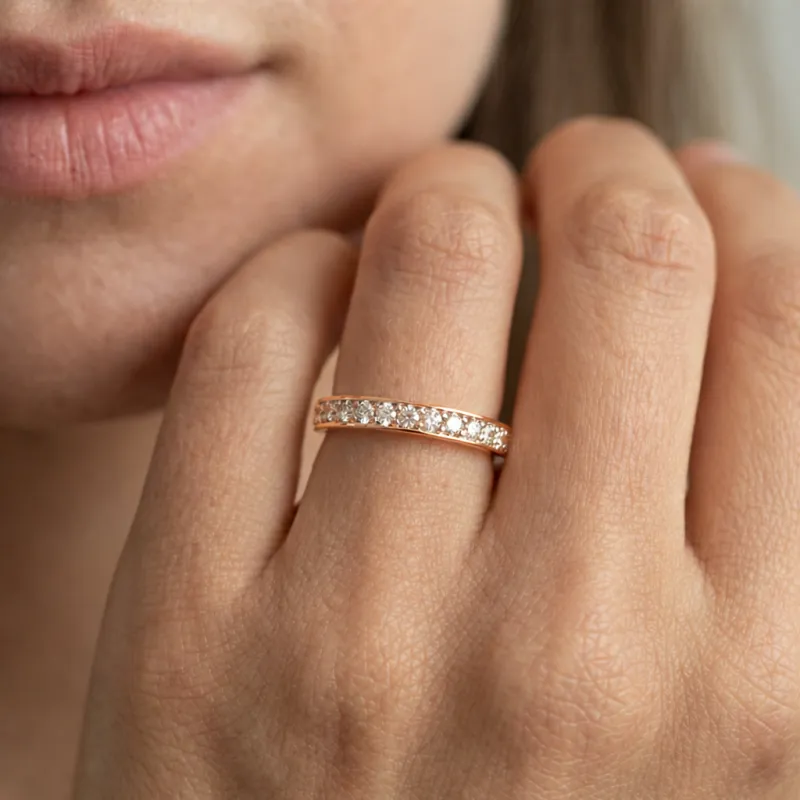 Demi Alliance Diamanten Mon amour Klassisch - Celinni Kollektion