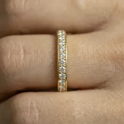 Demi Alliance Diamants Mon Amour Classique - Collection Celinni