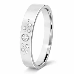 Alliance Ancrage en Or 18K et Diamants Naturels | Celinni