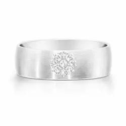 Alianza Accordé Oro 18K y Diamantes Naturales 0,06 ct
